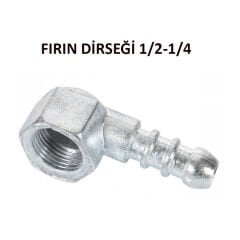 OCAK FIRIN DİRSEĞİ 1/2-1/4